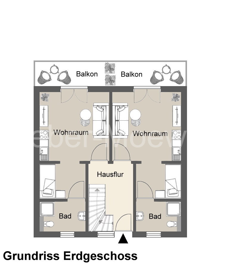 3442 Grundriss EG MFH