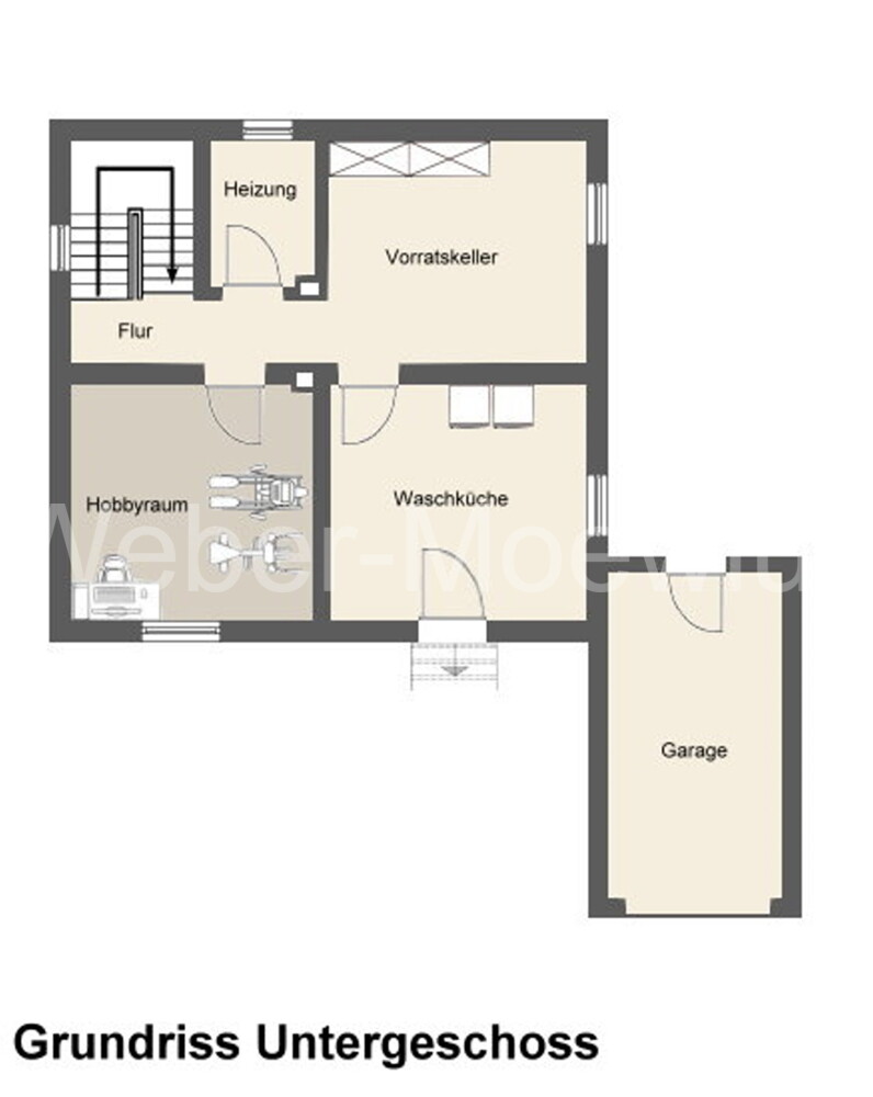 3445 Grundriss Untergeschoss