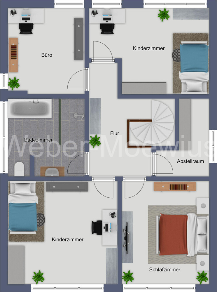 3448 Grundriss Obergeschoss