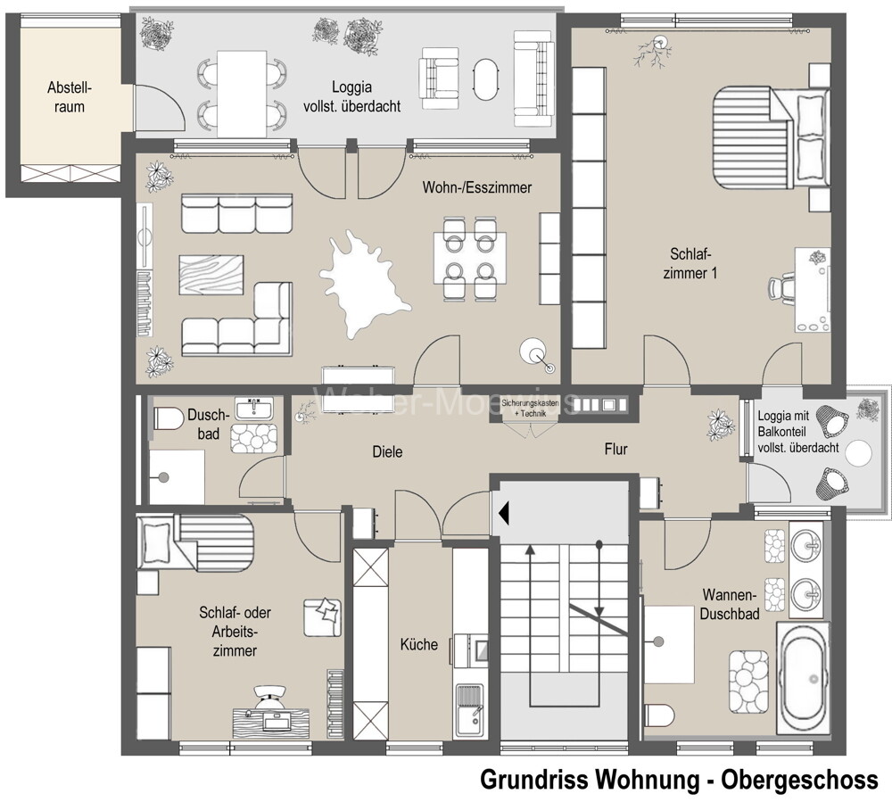 3446 Grundriss Wohnung