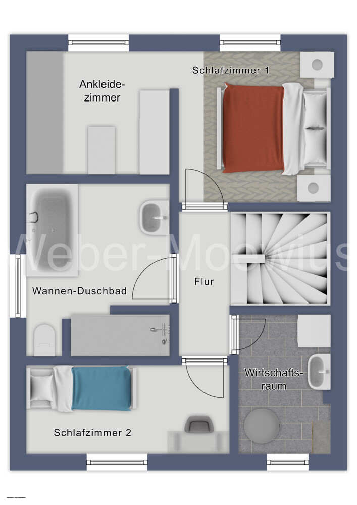 3452 Grundriss Obergeschoss