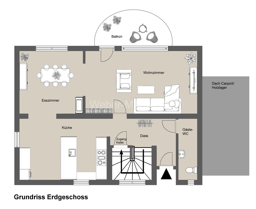 3463 Grundriss Erdgeschoss
