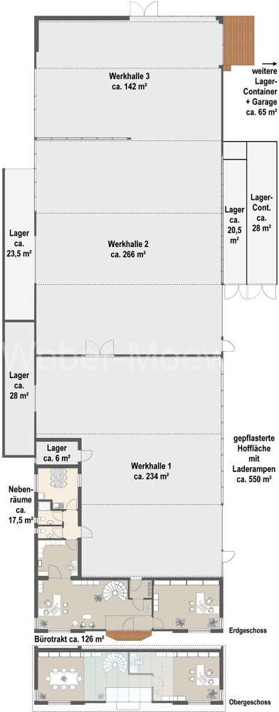 3396 Grundriss Gesamtansicht EG + OG