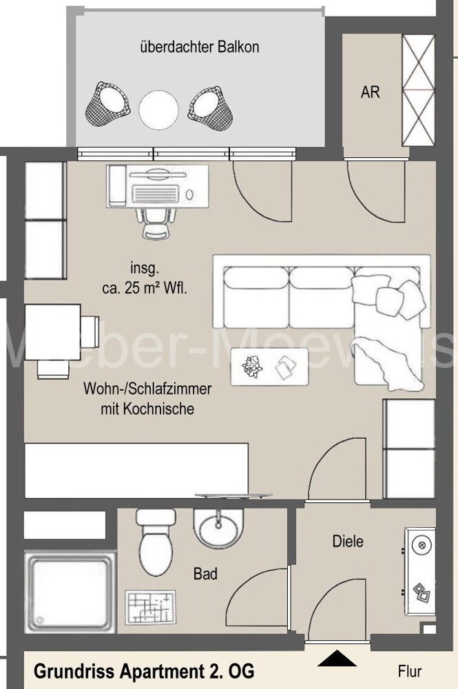 3469 Grundriss B210 WE 97