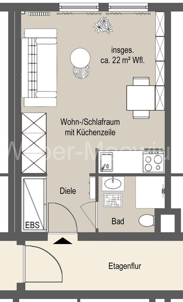 3467 Grundriss Apartment