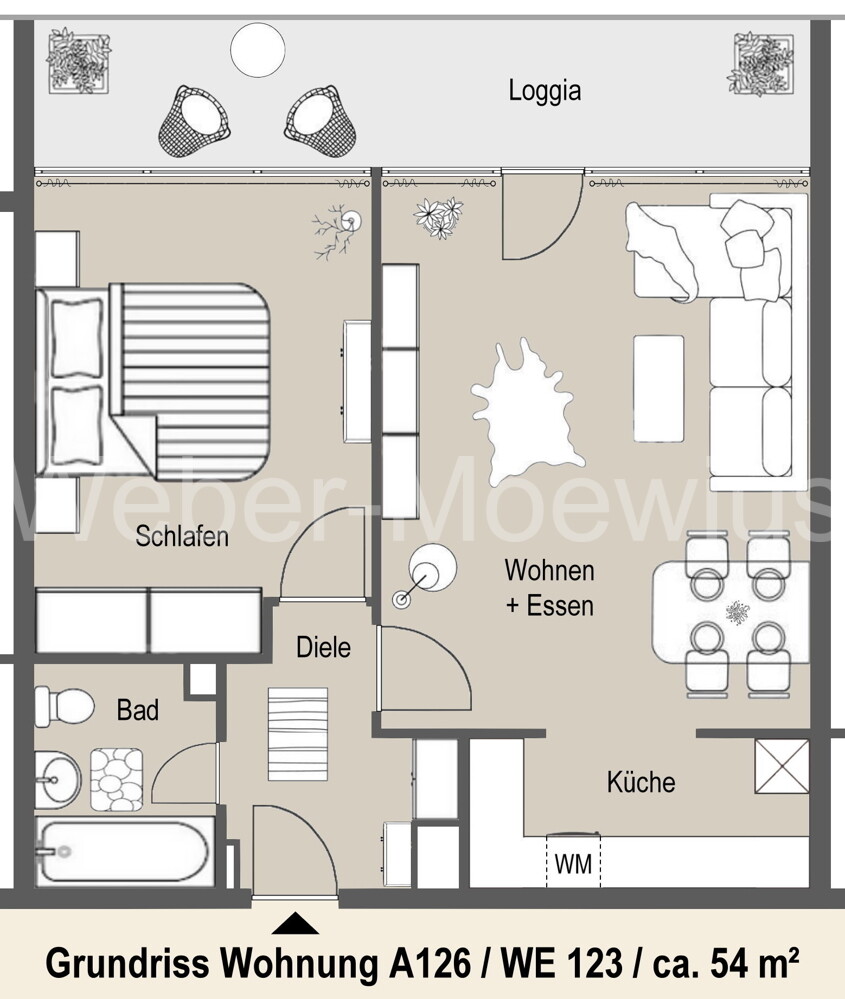 3426 Grundriss A126 WE 123