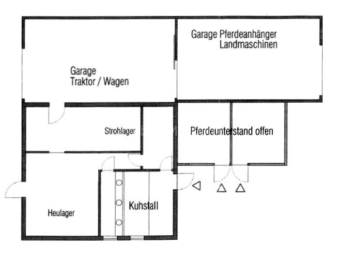 3488 Grundriss Scheune