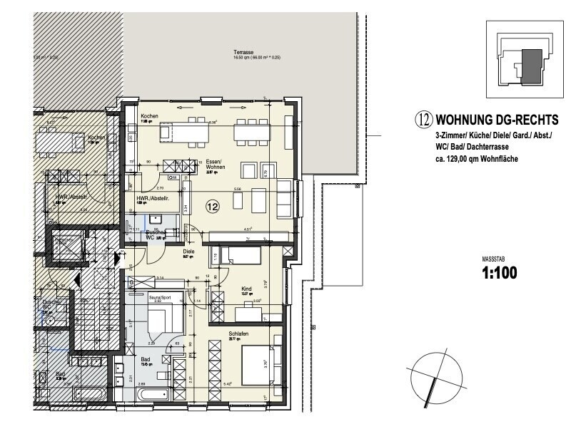 Wohnung 12 - DG-rechts