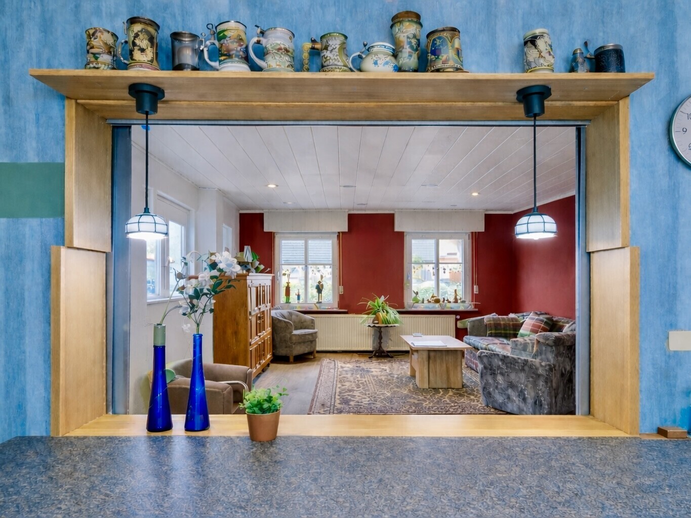 Sichtverbindung Küche/Wohnzimmer
