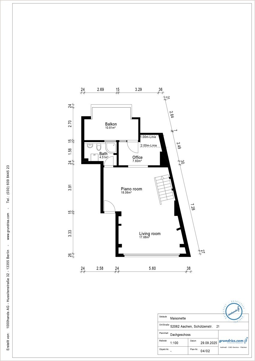 Peter Dondorf Immobilien - Grundriss