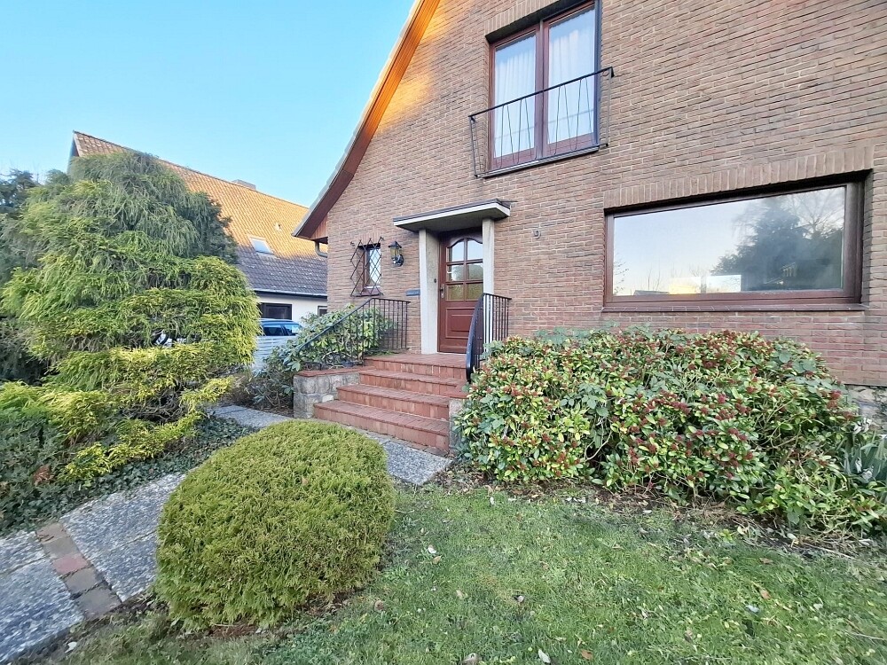 Blick auf den Eingang