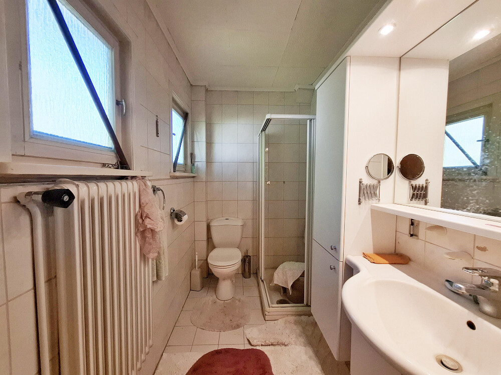 Gäste-WC mit Dusche