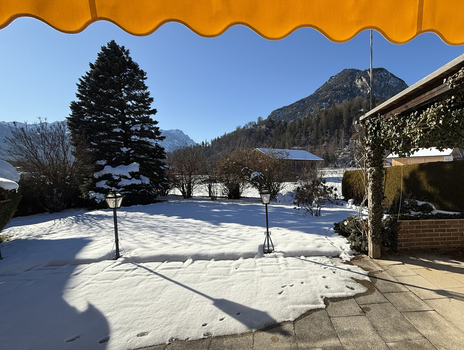 Freistehendes Haus mit Ausblick