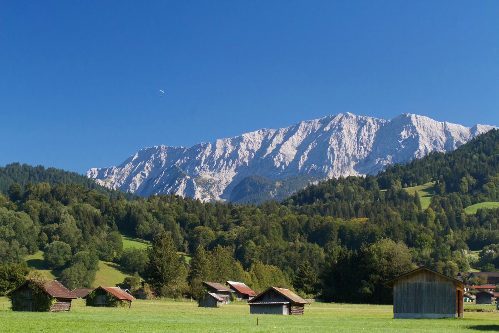 Balkon-Ausblick in die wunderschöne Natur