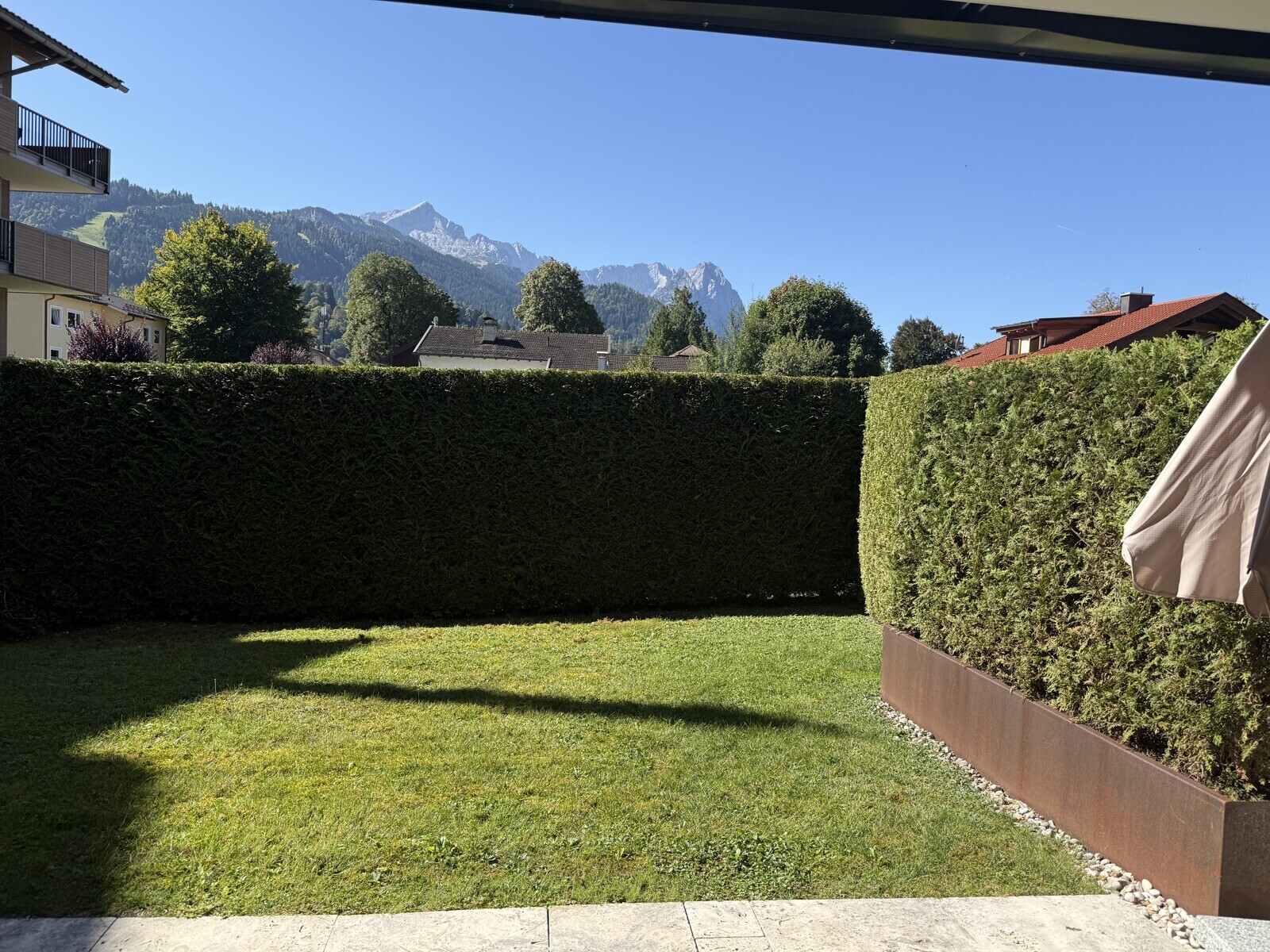 Sonnige Terrasse