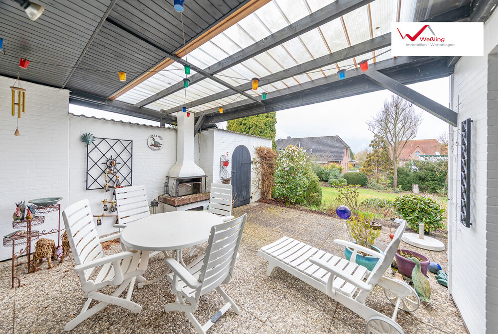 überdachte Terrasse
