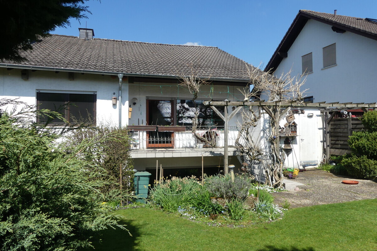 Ansicht vom Garten