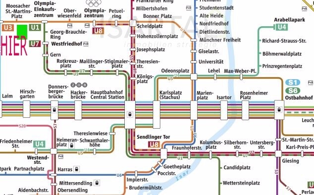 U-Bahn Plan