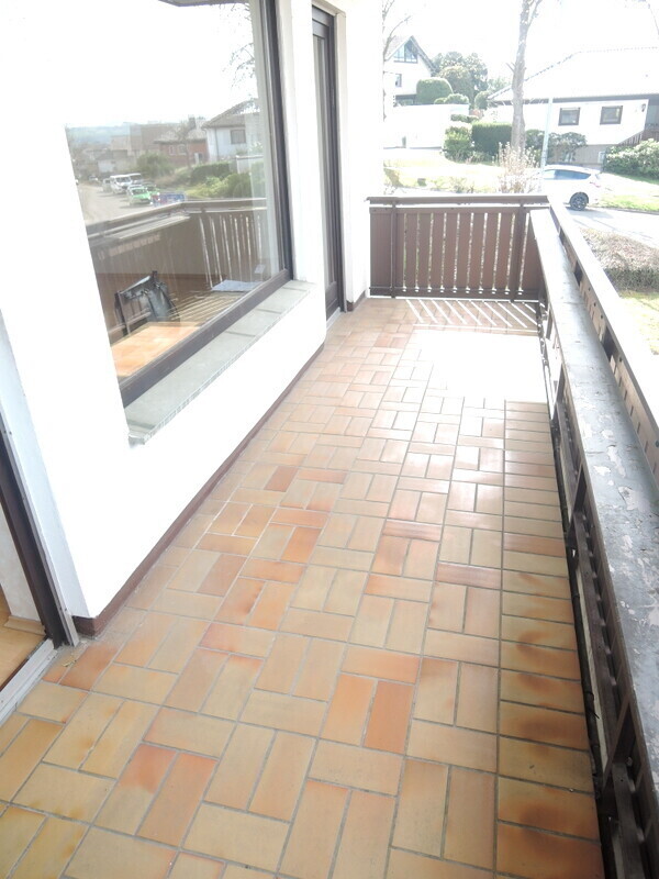 Geräumiger Balkon