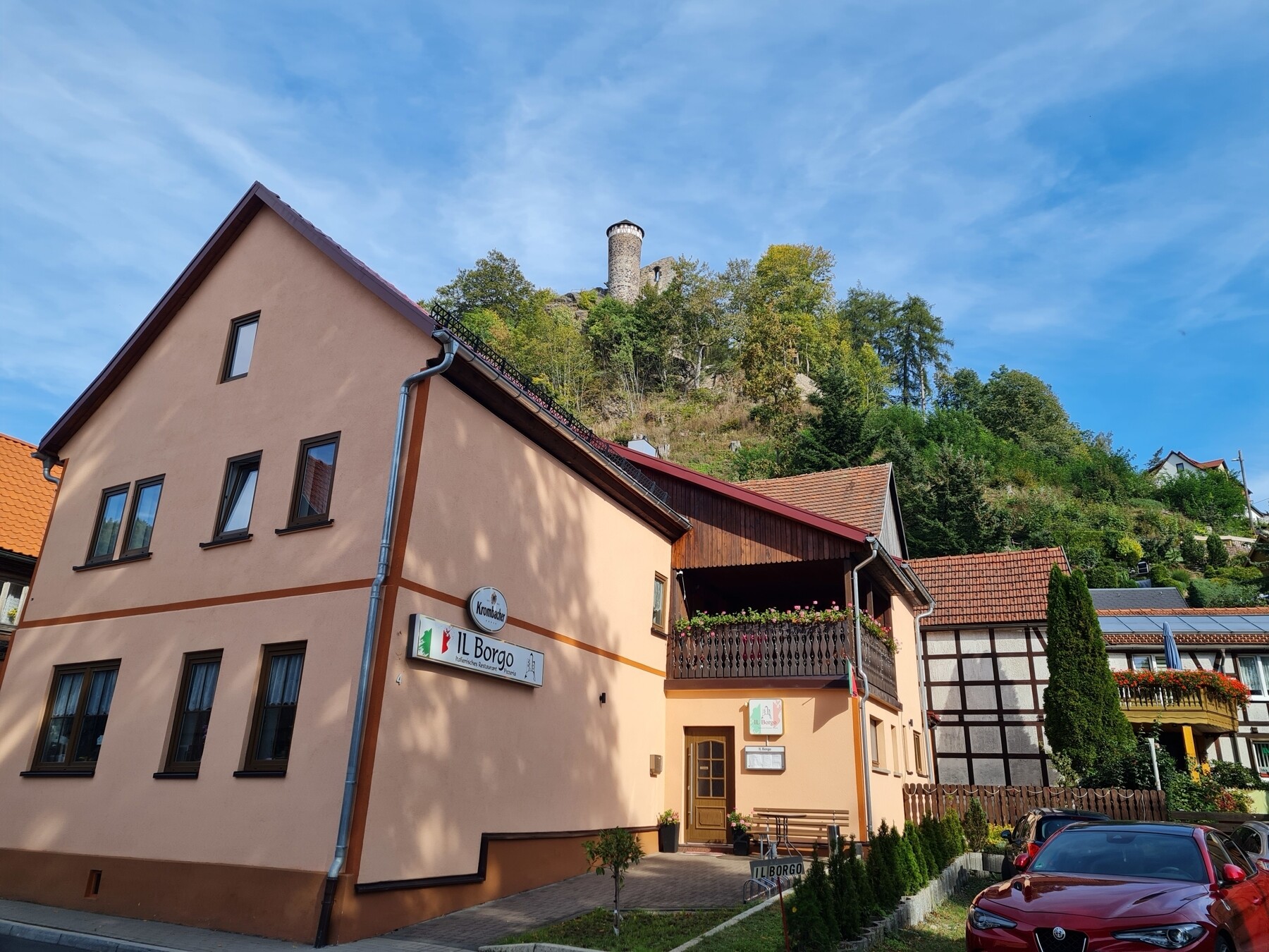 Aussenansicht Gaststätte