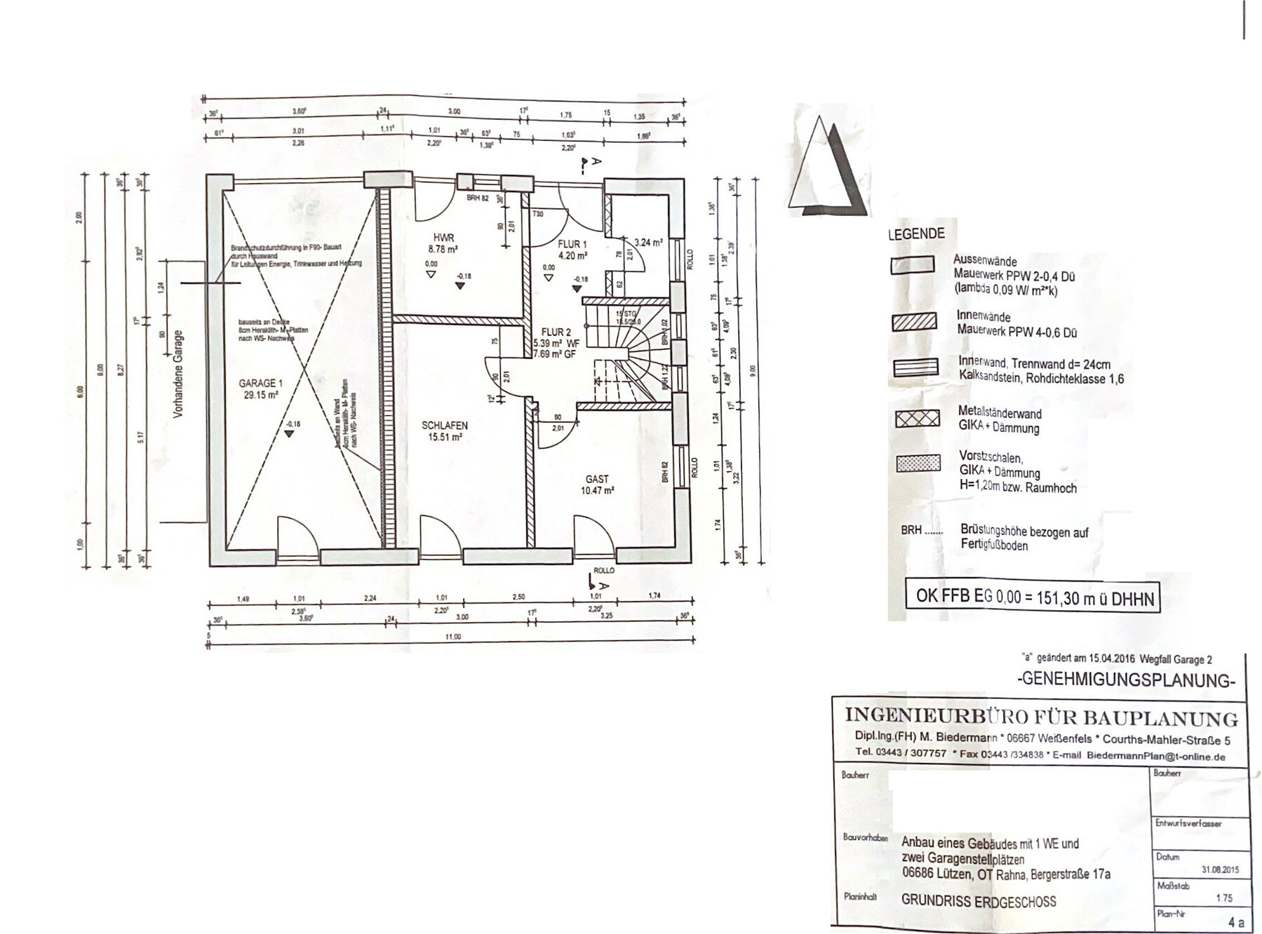 Grundriss EG