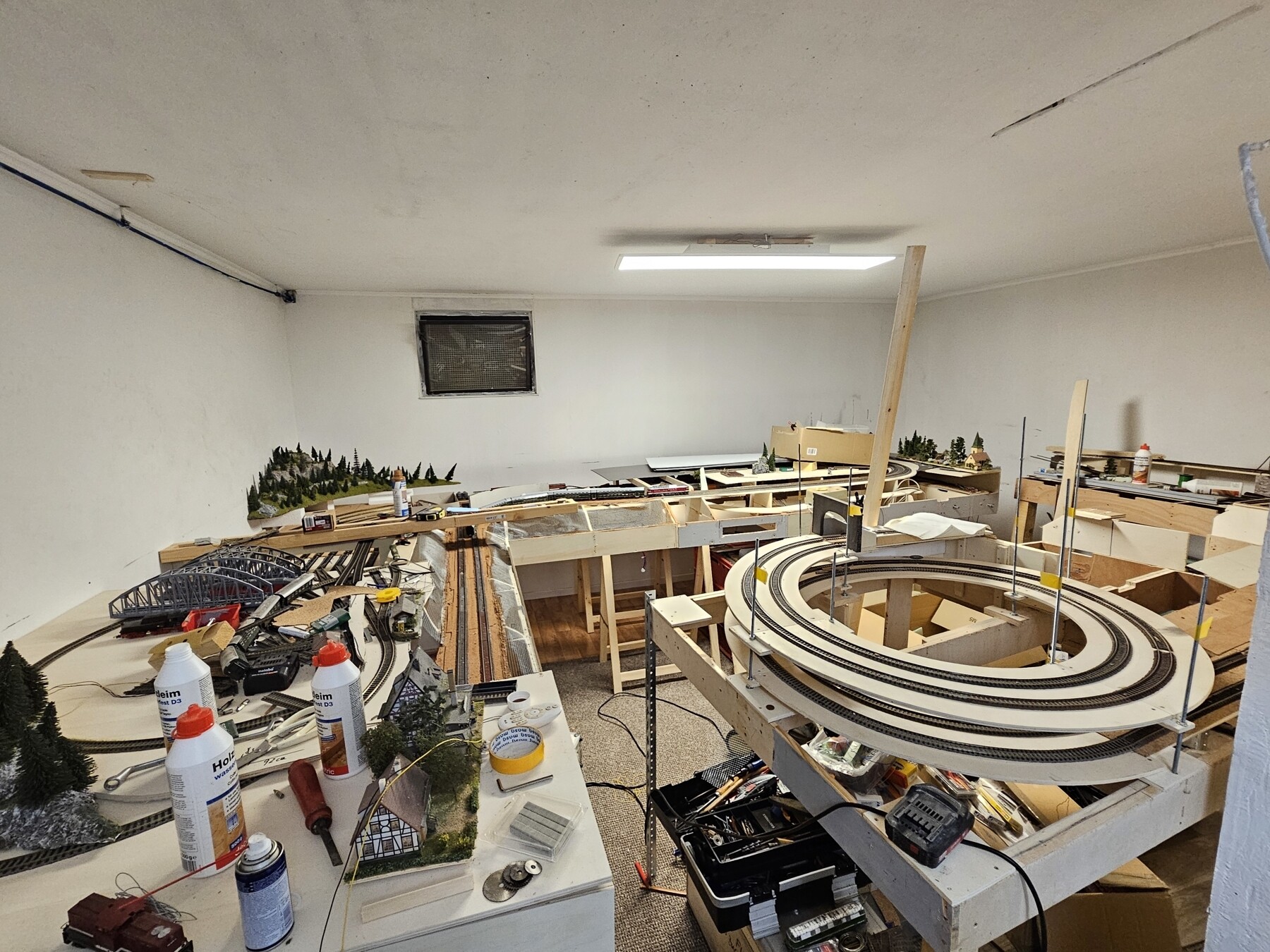 Hobbyraum in Keller