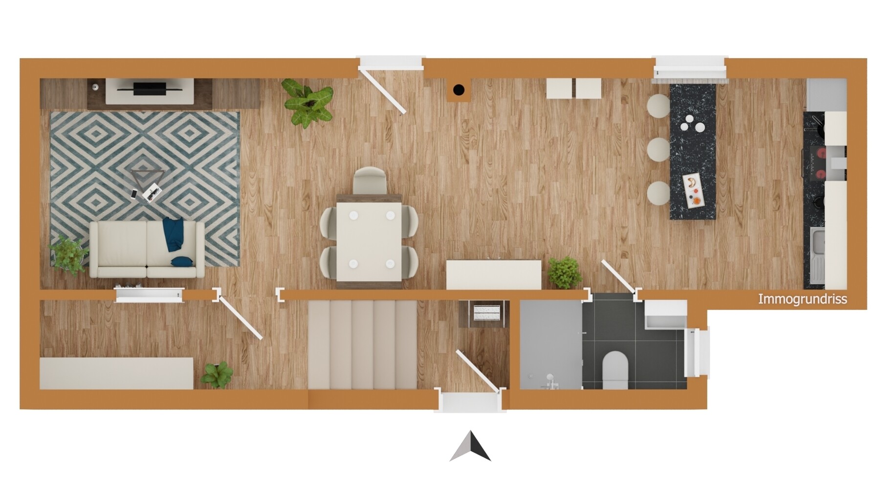 Grundriss Nebengebäude OG