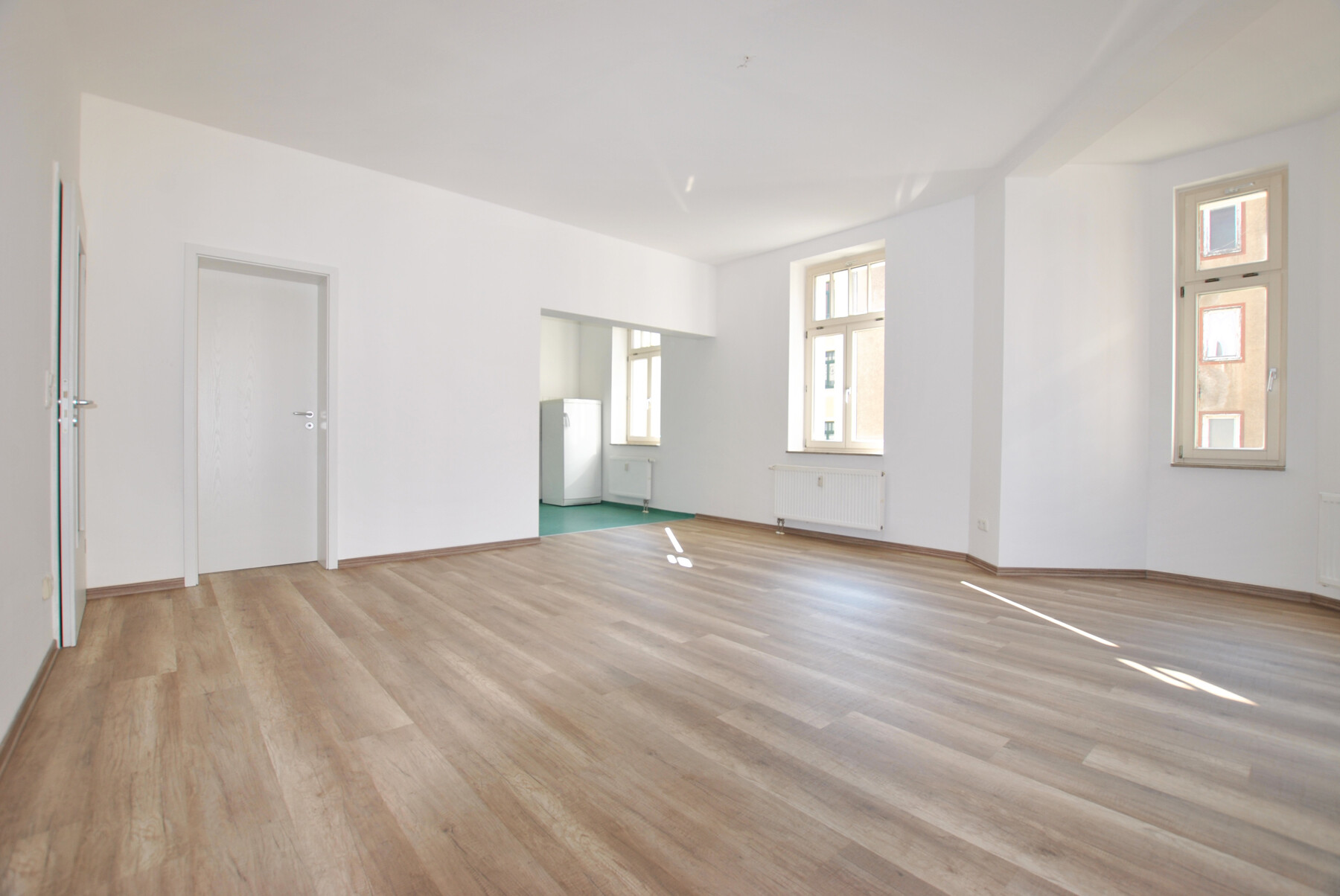 Wohnzimmer (Zustand nach Sanierung)