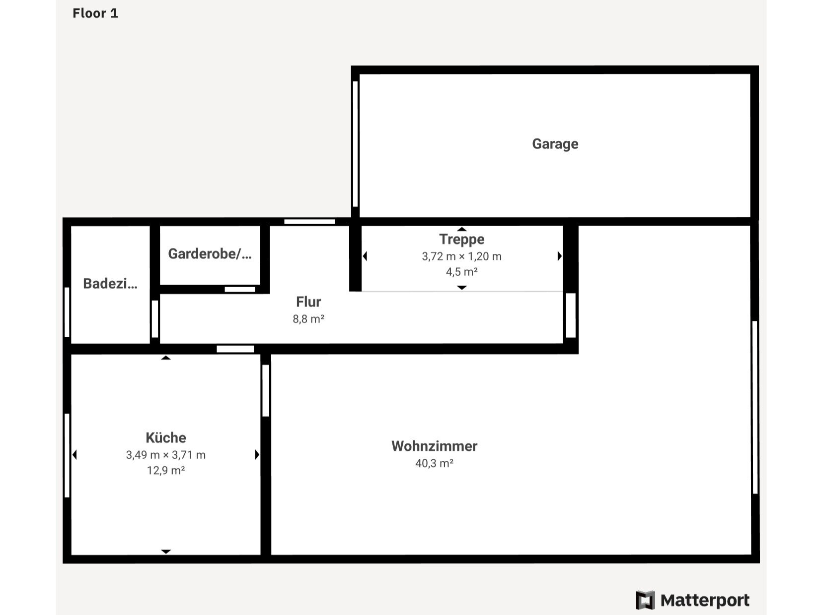 Grundriss EG EFH Leuna 