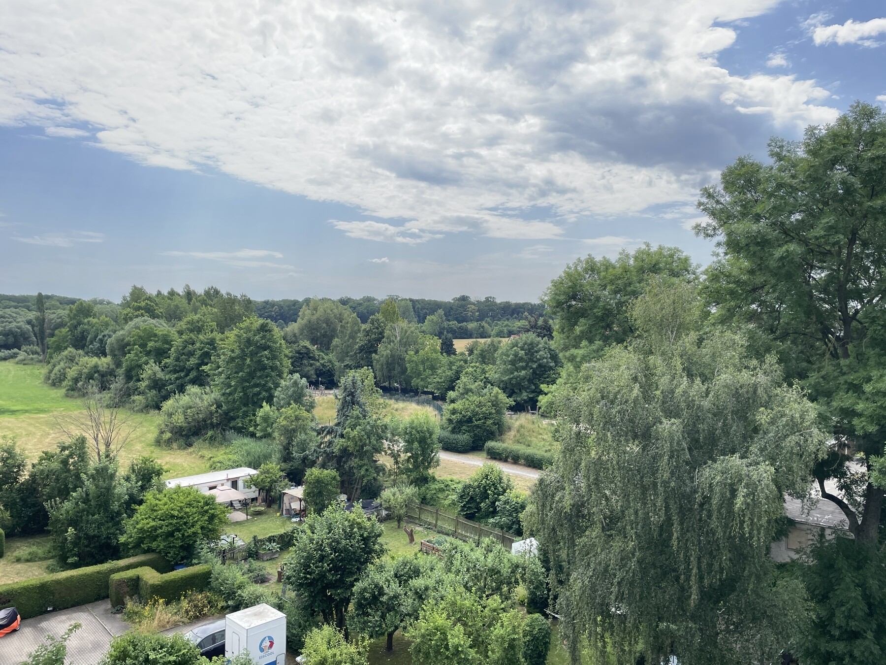 Ansicht aus der Loggia