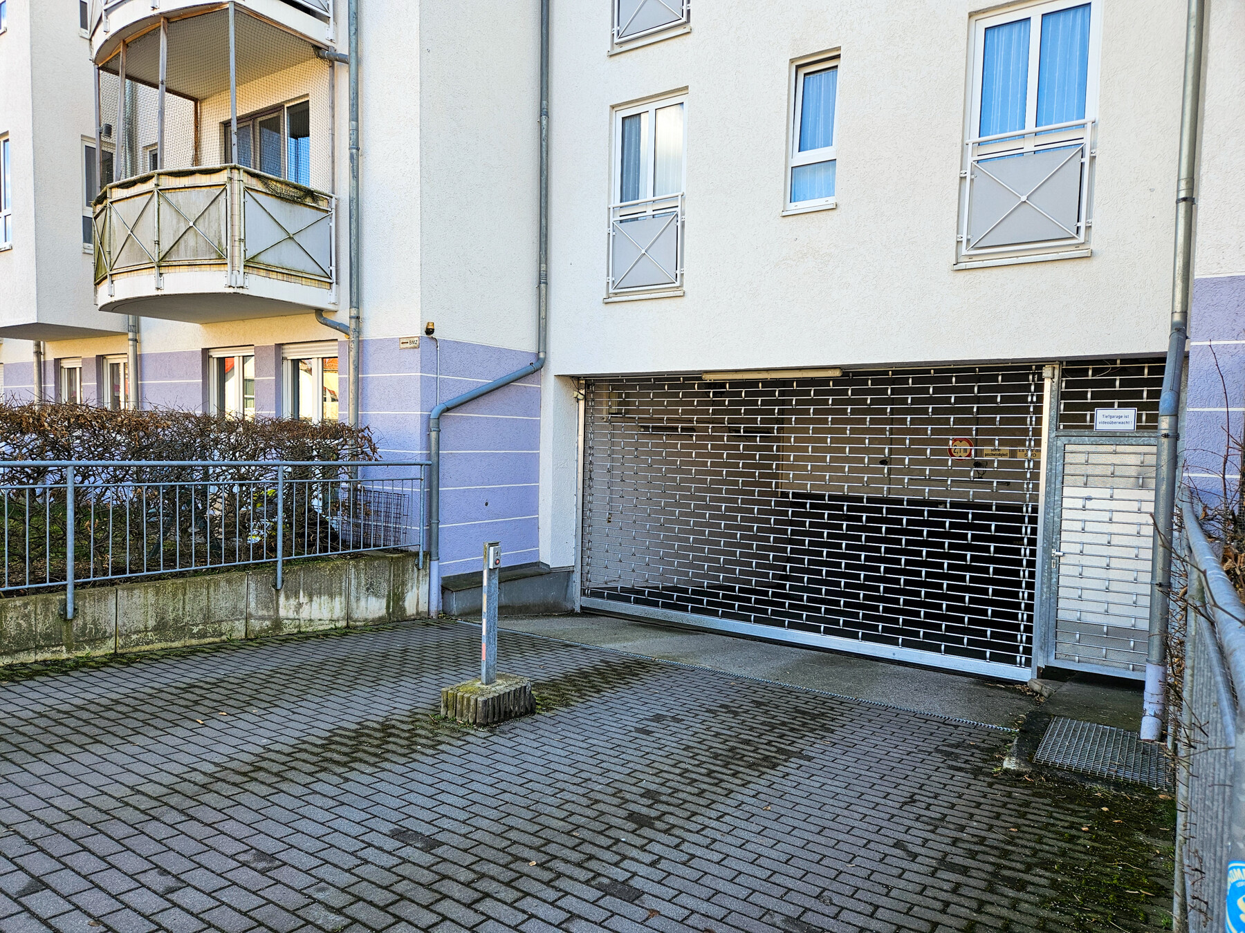 Einfahrt Tiefgarage