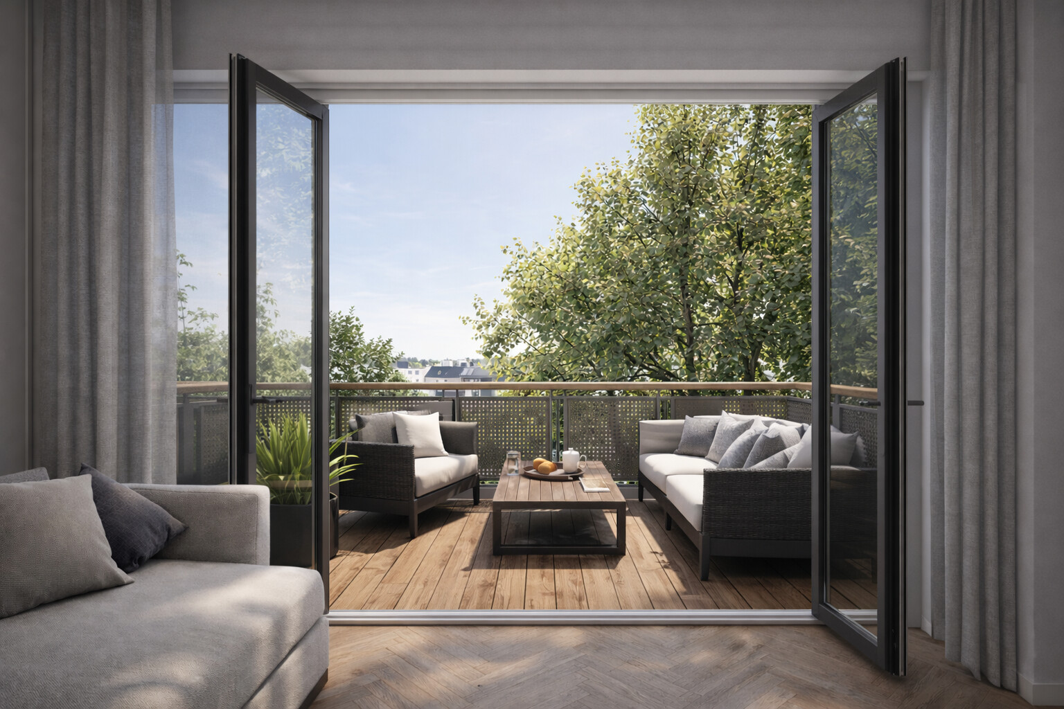 Balkon Visu