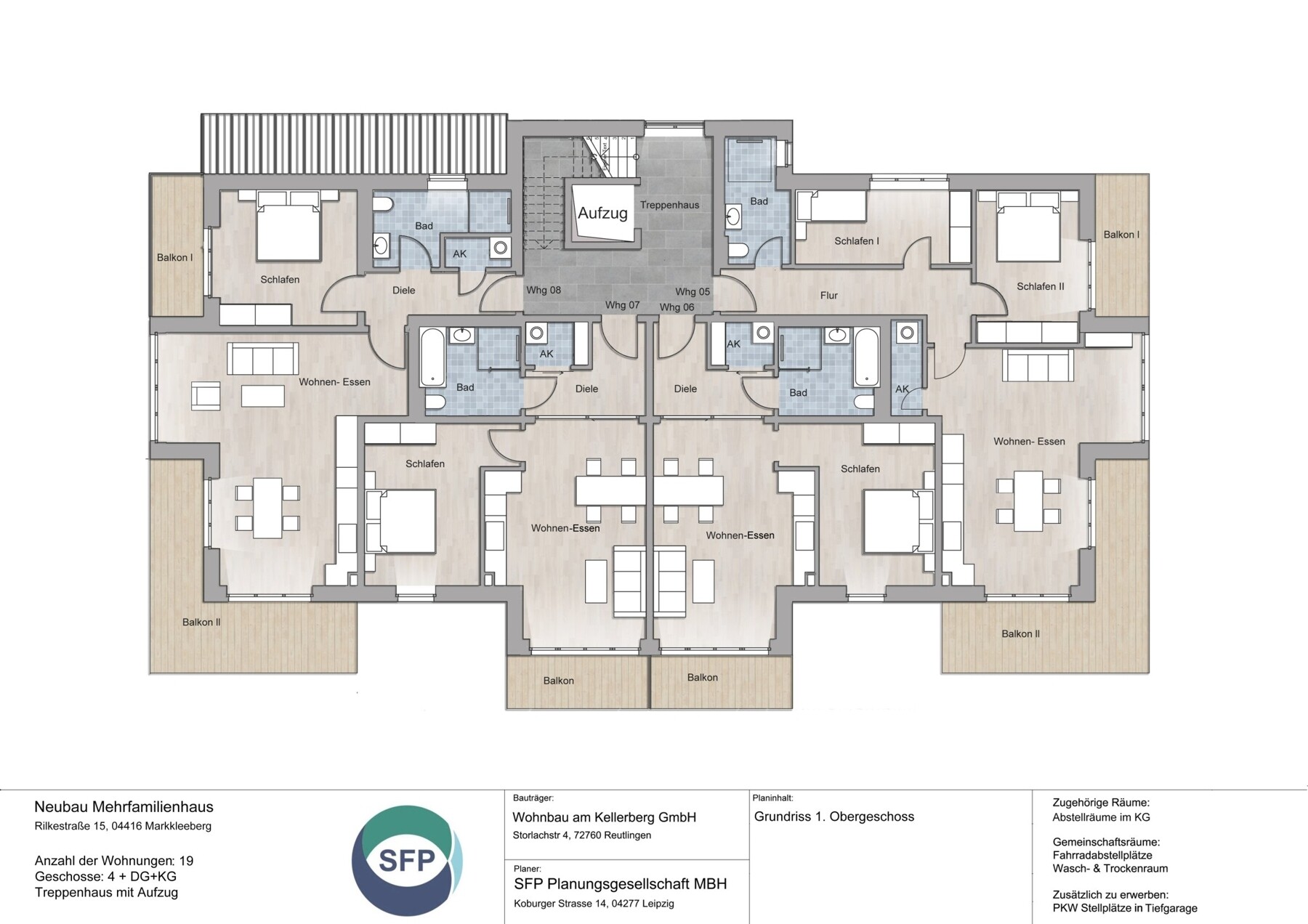 Grundriss OG 1