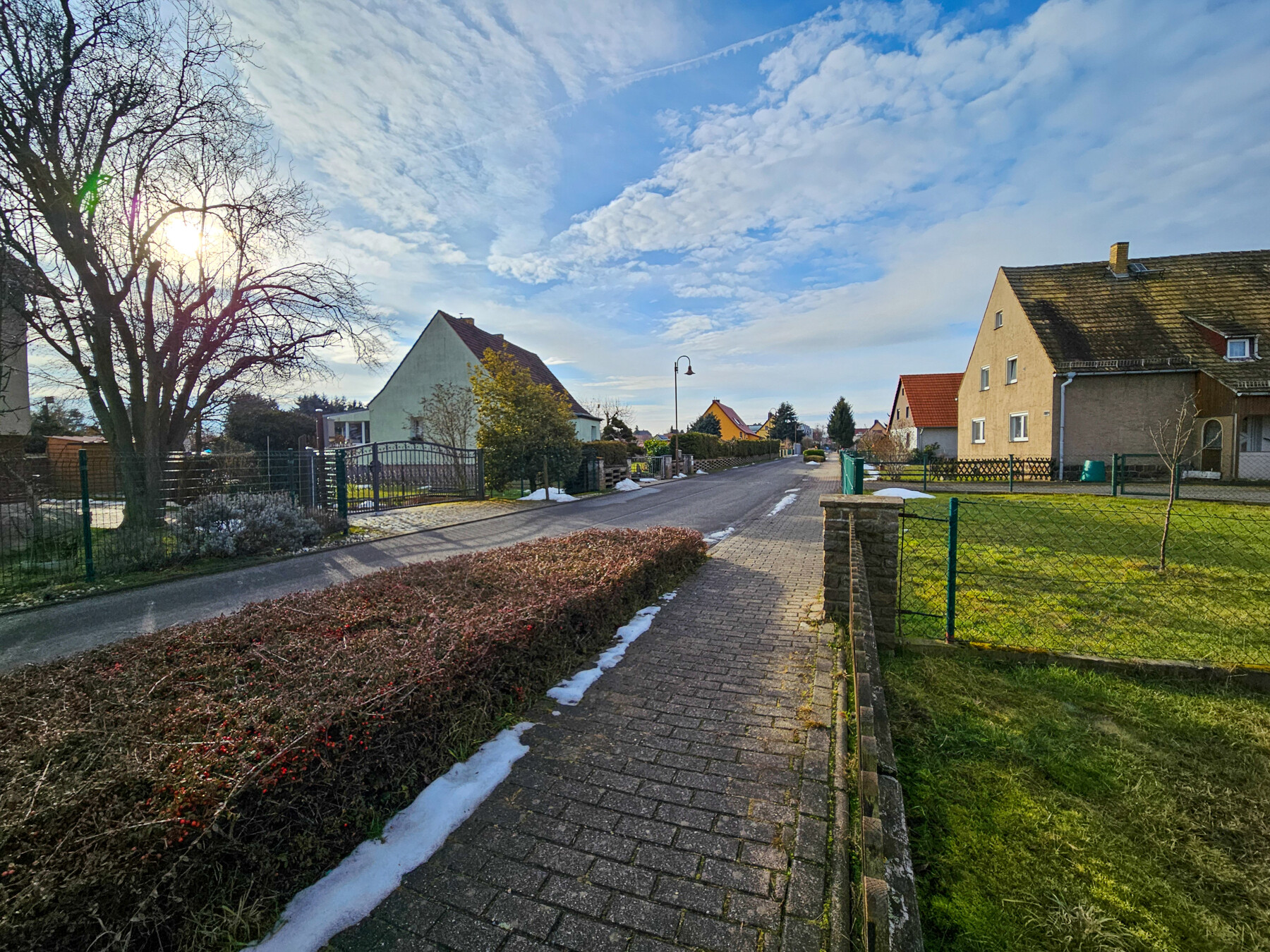 Blick von der Straße