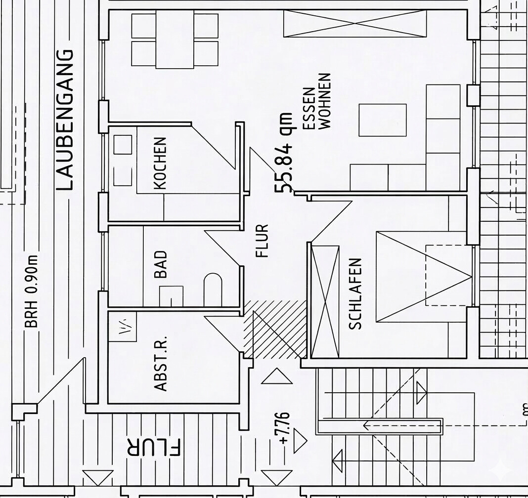 Grundriss ETW Taucha