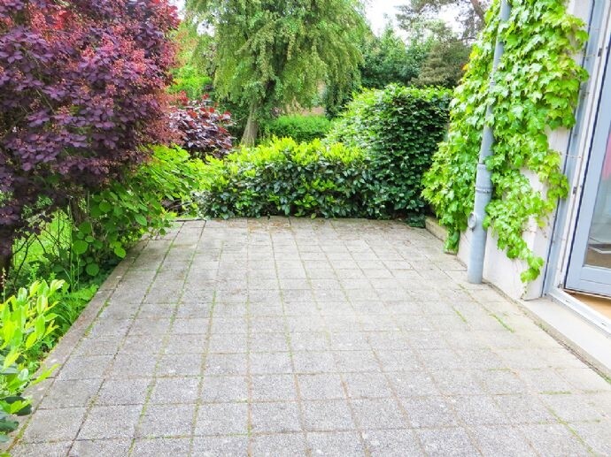 Terrasse im Erdgeschoss