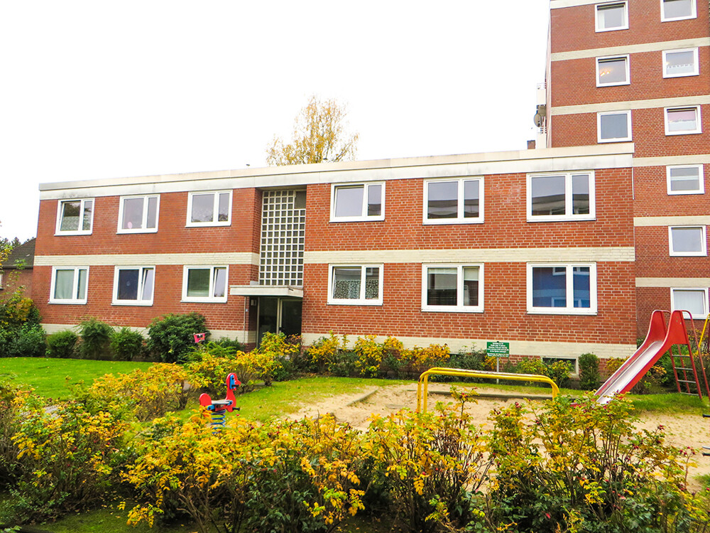 Hausansicht im Herbst