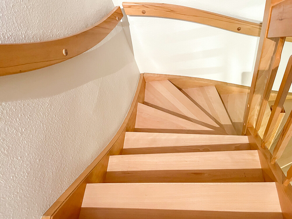 Treppe ins Kellergeschoss
