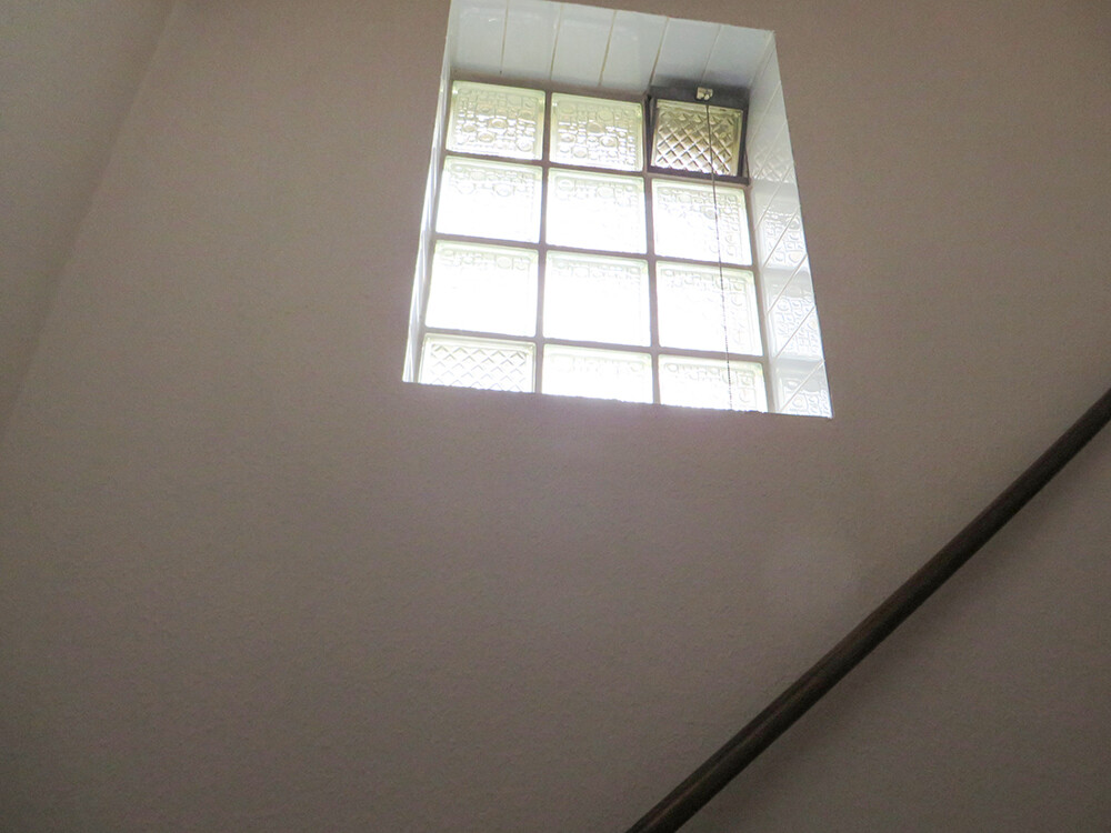 Treppe zum Obergeschoss