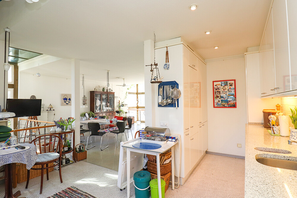 Küche / Essen im Obergeschoss - Anbau