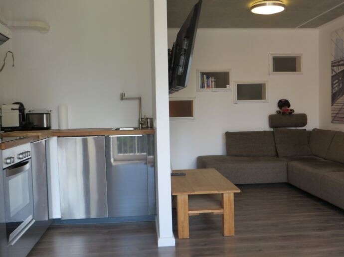 Küche und Wohnbereich