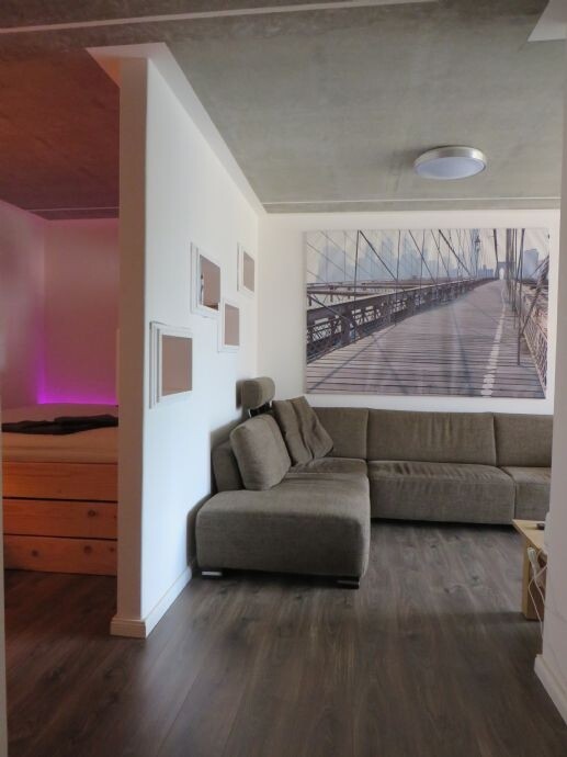 Schlaf- und Wohnbereich