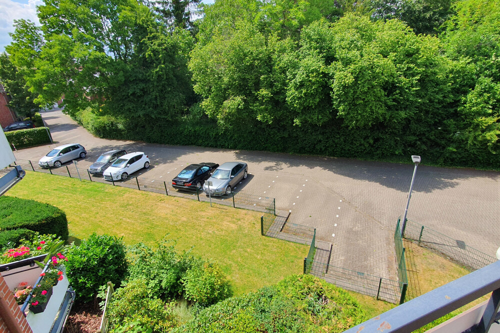 Blick vom Balkon