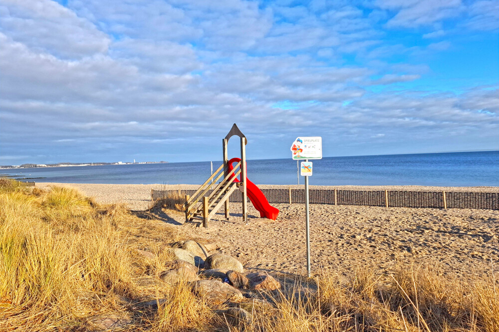 Spielplatz am Strand