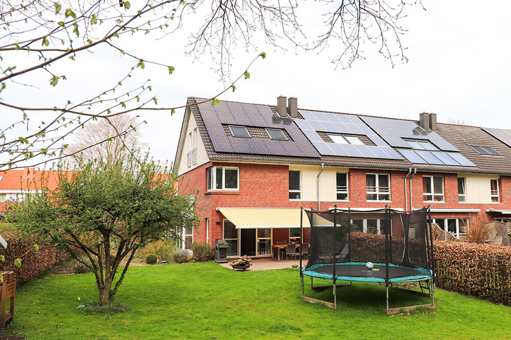 Hausansicht vom Garten