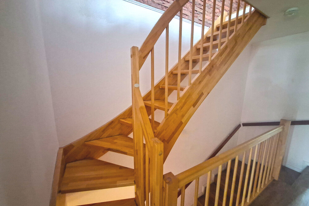 Treppe zum Spitzboden