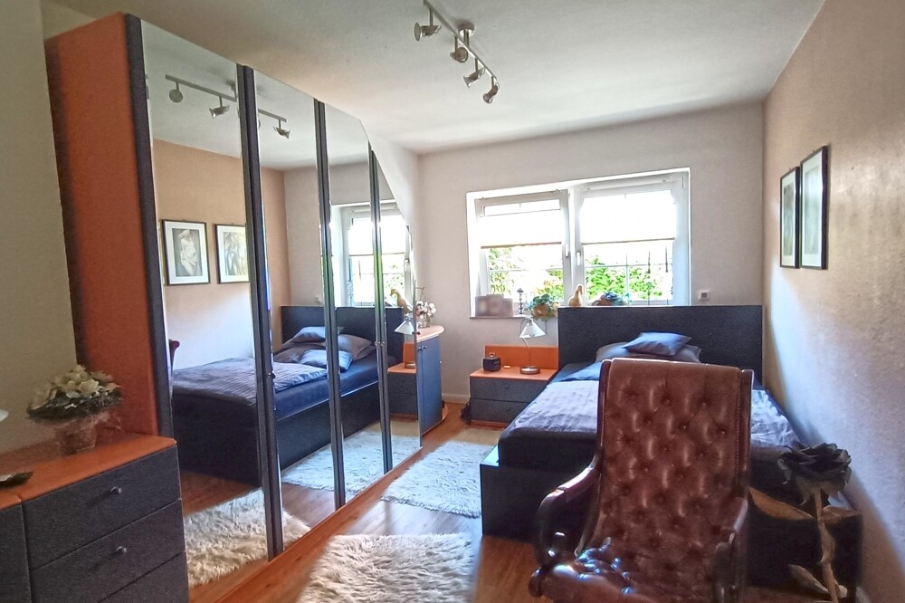 Schlafzimmer der Einliegerwohnung