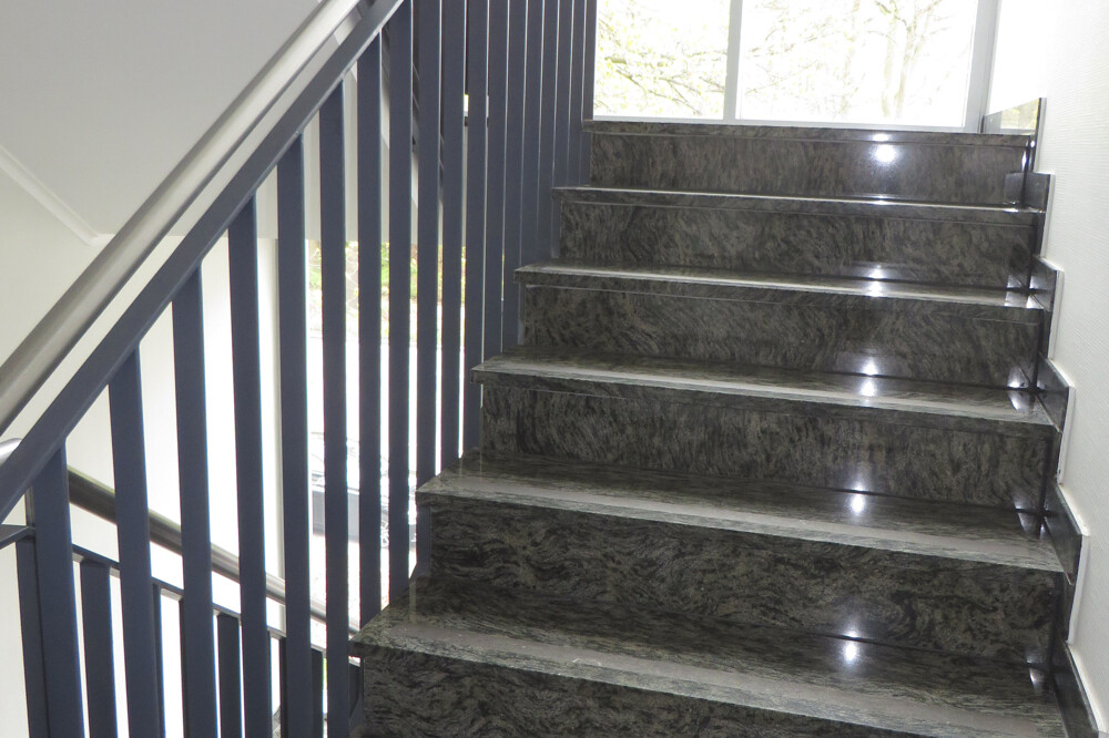 Gepflegtes Treppenhaus