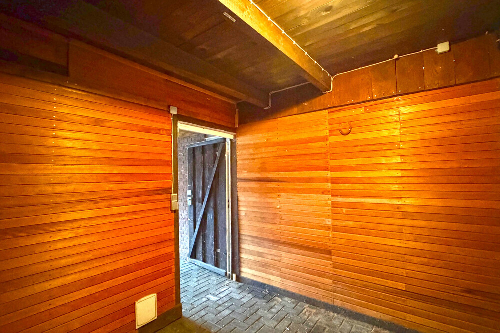 Schuppen am Carport