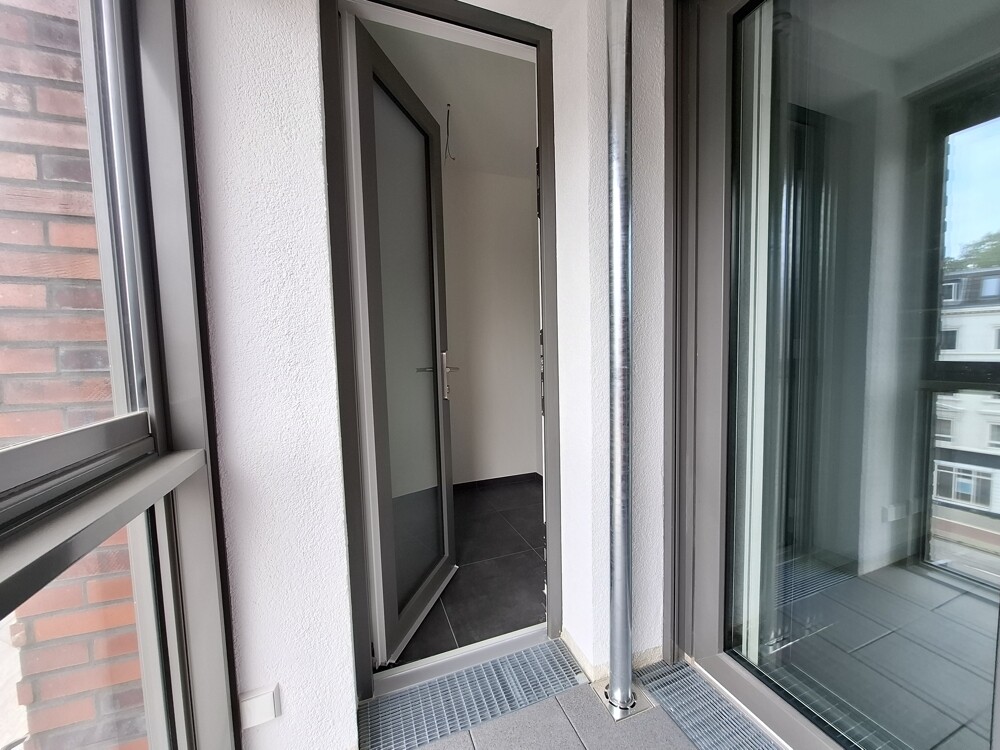 Balkon mit Abstellraum